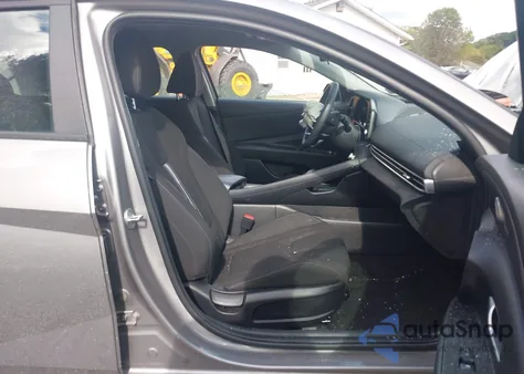 2023 Hyundai Elantra Hybrid Blue from USA, damaged, VIN KMHLM4AJ7PU040042